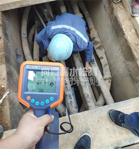 新华镇管线探测